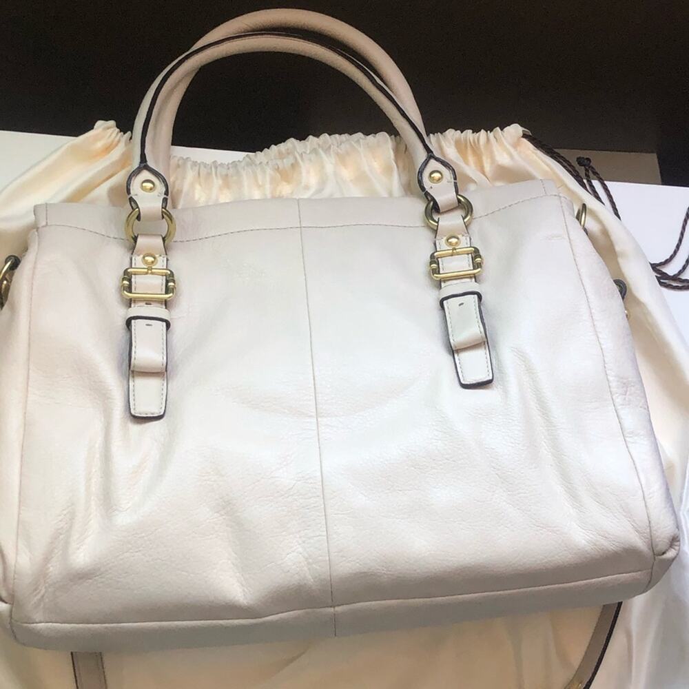 Coach Leather Flap Madison bag - Picture 3 of 13